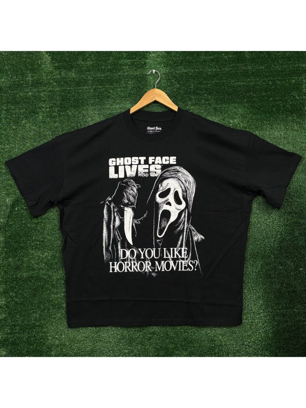 Scream Ghostface Lives Horror Movie Oversized Tee Size Large